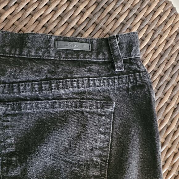 Vntg Lee Relaxed Fit Straight Leg Jeans Sz 16P Petite 100% Cotton Y2K Heritage - Picture 3 of 8